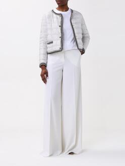 Max Mara Anchor Pocket T-shirt Korte Mouwen Wit