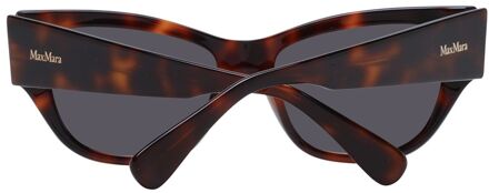 Max Mara Bruine Plastic Zonnebril