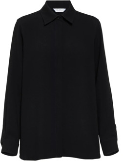 Max Mara Euforia Shirt - Tijdloze Toevoeging aan je Garderobe Max Mara , Black , Dames - L,M,S