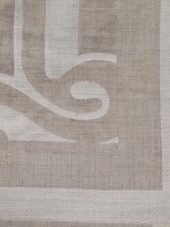 Max Mara Grafisch Patroon Viscose Sjaal Salie Groen