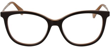 Max Mara Klassieke Bril Acetaat Frame - maat Zwart