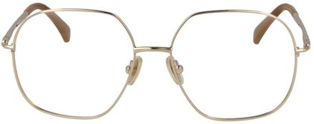 Max Mara Metalen Filigrain Bril - maat Bruin