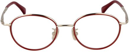 Max Mara Metalen Frame Bril - maat Bruin