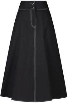 Max Mara Midi Skirts Max Mara , Black , Dames - 2Xs,3Xs