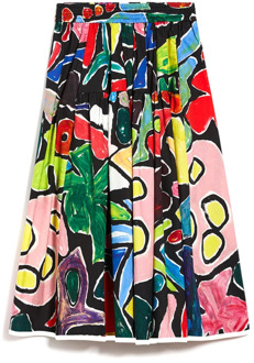 Max Mara Midi Skirts Max Mara , Multicolor , Dames - S,2Xs