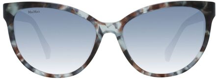 Max Mara Mm1407s Kattenoog Zonnebril Zilver - One Size