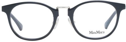 Max Mara Mm1416v Ronde Zonnebril Zwart - One Size