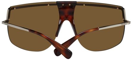 Max Mara Mm141s Schilpaddenbril Goud - maat Bruin