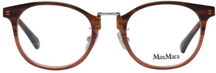 Max Mara Mm1422v Ronde Zonnebril Bruin Havana - maat
