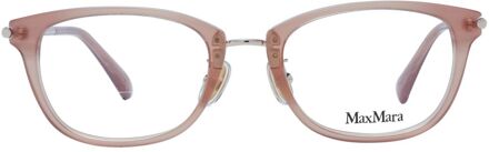 Max Mara Mm1424f Roze Kristallen Zonnebril Lila - One Size