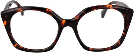 Max Mara Modebril Donker Bruin - One Size