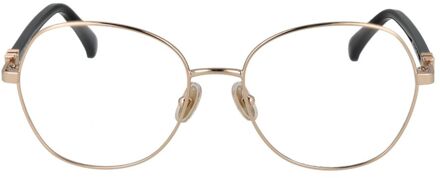 Max Mara Ovale Oogglazen Bruin