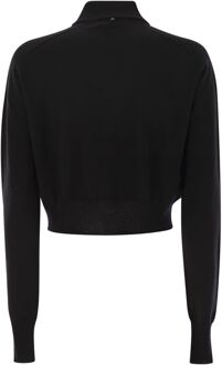 Max Mara Perseo - Wol Cardigan Zwart - M