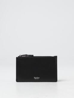 Max Mara Ritstasleren Portemonnee Zwart