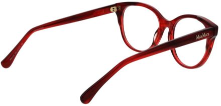 Max Mara Rode Acetaat Bril (Ogen) Rood - One Size
