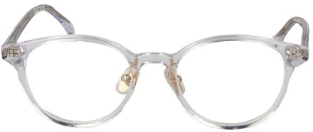 Max Mara Ronde Brilheldere Montuur Lichtgrijs