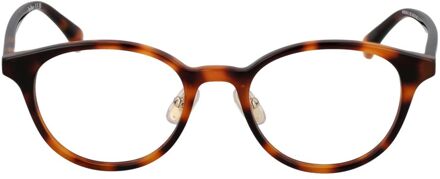 Max Mara Ronde Montuur Bril Bruin - One Size