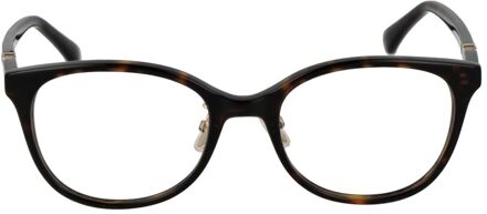 Max Mara Schildpadpatroon Oogglazen Zwart - One Size