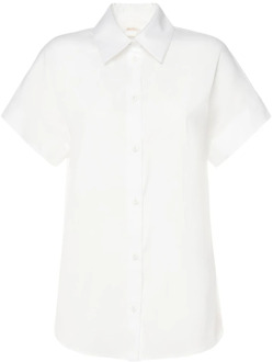 Max Mara Shirts Max Mara , White , Dames - L,S,Xs