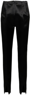 Max Mara Slim-fit Trousers Max Mara , Black , Dames - M,S,Xs