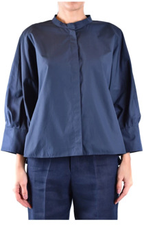 Max Mara Stijlvolle Shirt voor Vrouwen Max Mara , Blue , Dames - S,Xs,2Xs