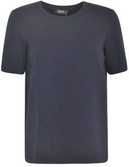 Max Mara Stijlvolle T-shirts en Polos Fianco Max Mara , Blue , Dames - M,S,Xs