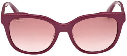 Max Mara Stijlvolle zonnebril voor vrouwen Max Mara , Pink , Dames - 54 MM