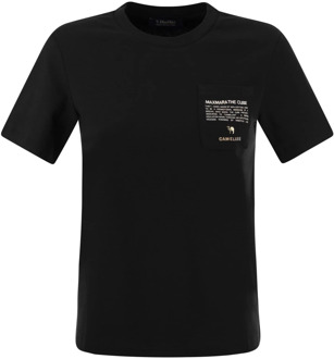 Max Mara T-Shirts Max Mara , Beige , Dames - Xl,L,M