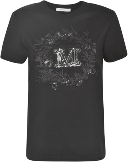Max Mara T-Shirts Max Mara , Black , Dames - L,M,S,Xs