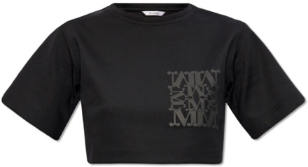 Max Mara T-Shirts Max Mara , Black , Dames - L,M,S,Xs
