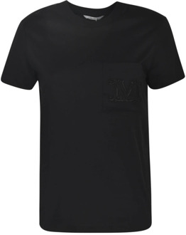 Max Mara T-Shirts Max Mara , Black , Dames - XS