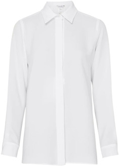 Max Mara Tijdloze Euforia Shirt voor Vrouwen Max Mara , White , Dames - L,M,S