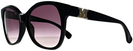 Max Mara Vlinder Vrouw Glimmend Zwart Rook Grijs Kleurverloop MM0014 Emme3 - maat