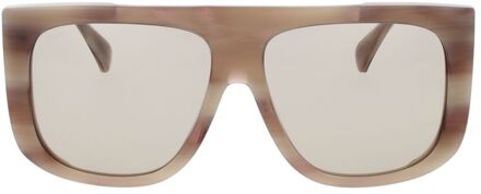 Max Mara Zonnebril Bruin - One Size
