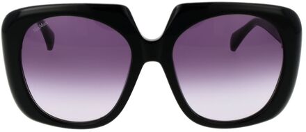 Max Mara Zonnebril in klassieke stijl - maat Zwart