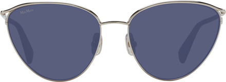 Max Mara Zonnebril MM0044 63A 56 Zilver - One Size