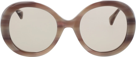 Max Mara Zonnebril MM0074 20E 54 Crème - One Size