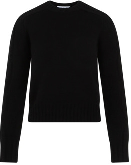 Max Mara Zwarte Cashmere Pullover Sweater Max Mara , Black , Dames - S,Xs