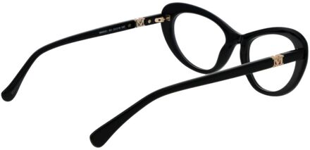 Max Mara Zwarte Plastic Bril (Montuur) - maat