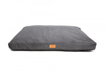 Max rechthoekig hondenkussen antraciet 80 x 50 cm