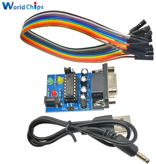 MAX232 RS232 to TTL Converter Module Built-in MAX232CPE Transfer Chip 3.3V to 5V Power Input LED Light Power RXD TXD for Arduino