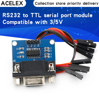 MAX3232 RS232 to TTL Serial Port Converter Module DB9 Connector MAX232 For Arduino