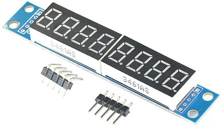 MAX7219 LED Dot Matrix 8 Digit Digital Tube Display Control Module for Driver