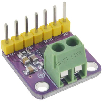 Max98357 I2S 3W Class D Amplifier Breakout Interface Dac Decoder Module Filterless o Board For Raspberry Pi Esp32