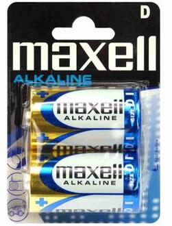 Maxell 2x alkaline batterij Maxell Alkaline LR20/D