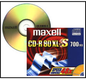 Maxell CDR-700 52x SP Pr 10St Blanco cd's