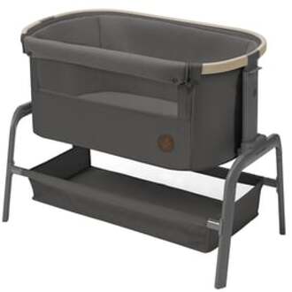 Maxi-Cosi MAXI COSI Iora, Co-sleeping wieg in hoogte verstelbaar, Vanaf de geboorte tot 6 maanden (tot 9 kg), Beyond Graphite ECO