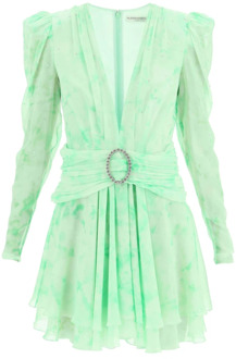 Maxi Dresses Alessandra Rich , Green , Dames - XS