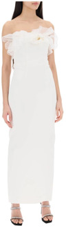 Maxi Dresses Alessandra Rich , White , Dames - S,Xs