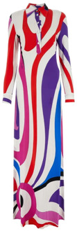 Maxi Dresses Emilio Pucci , Multicolor , Dames - XS